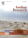 Aeolian Research雜志封面